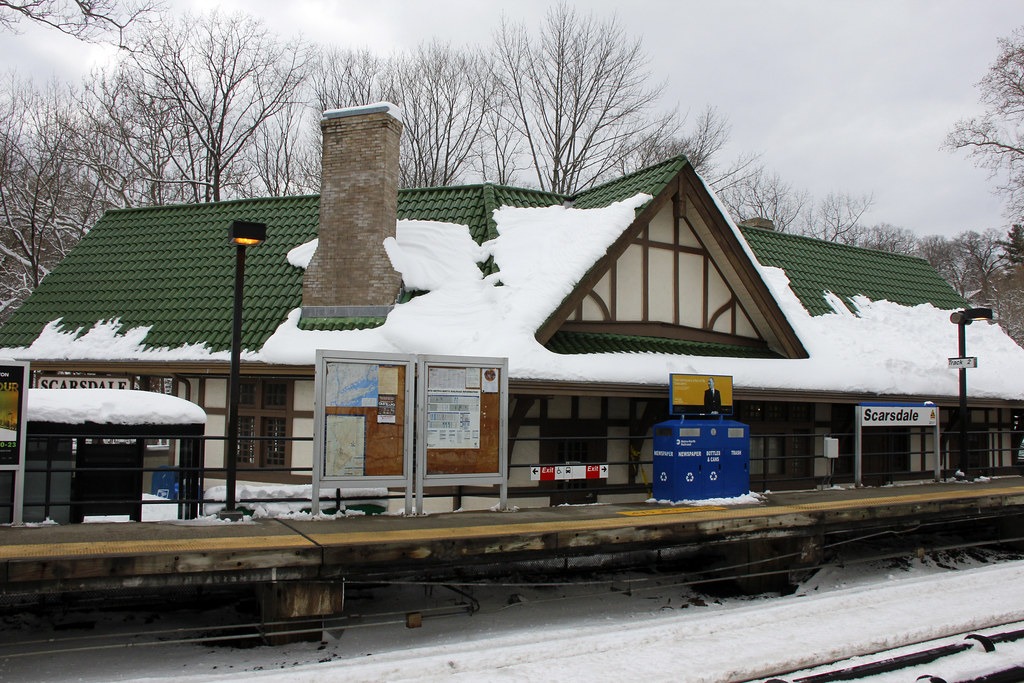 House With Snow on Top